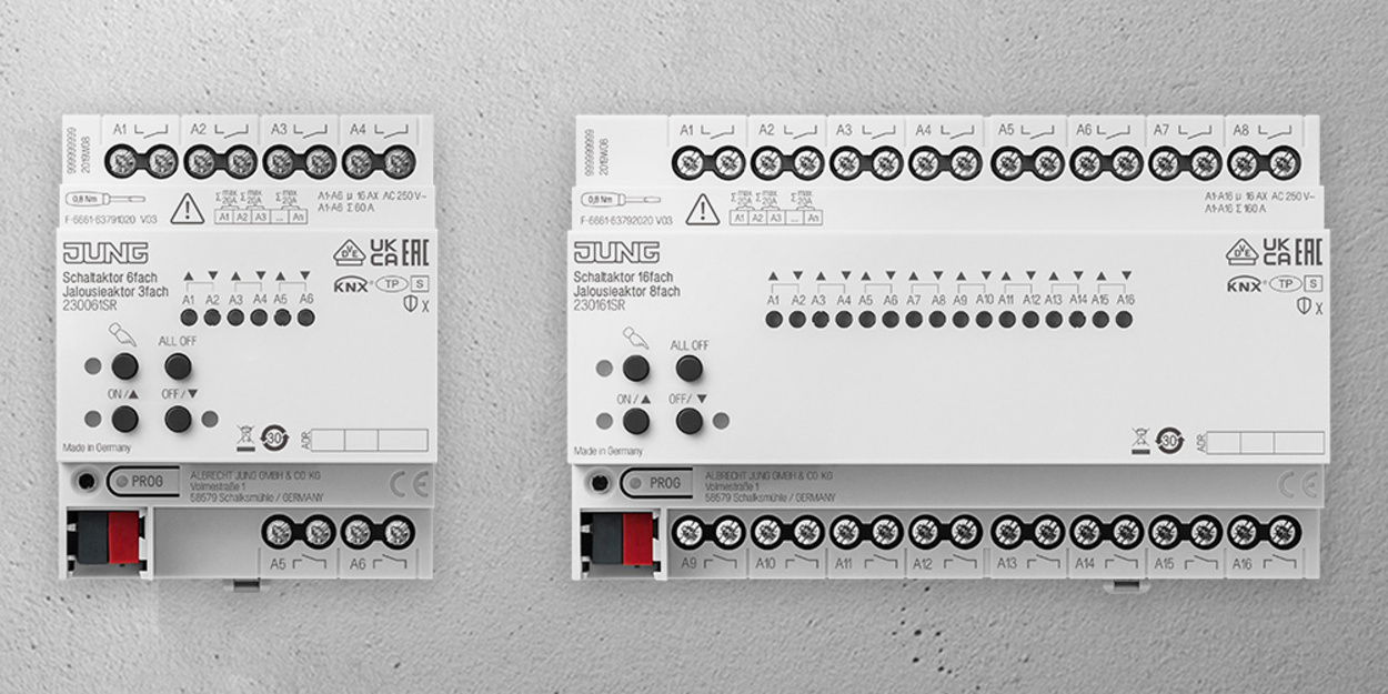 KNX Schalt- und Jalousieaktoren bei Elektro Deliano in Lichtenhaag