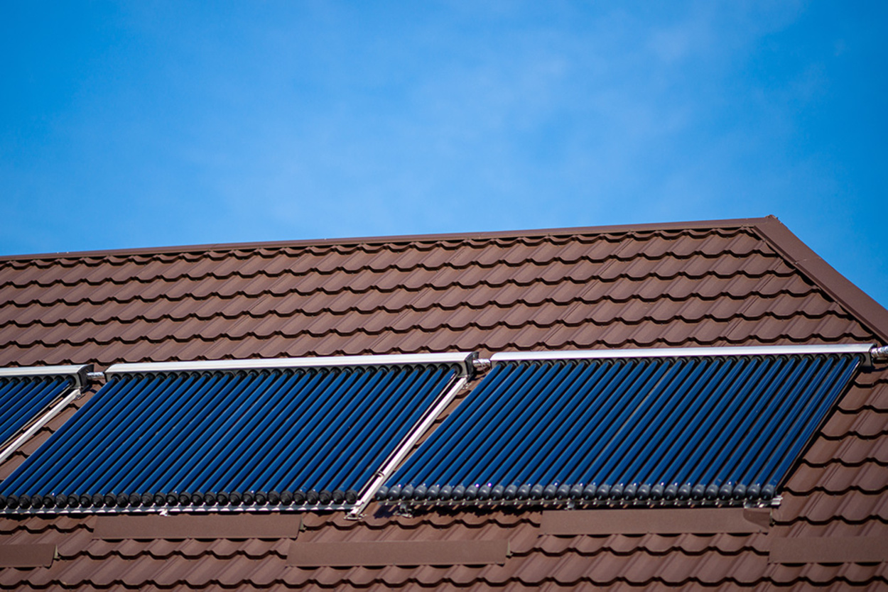Solarthermie bei Elektro Deliano in Lichtenhaag
