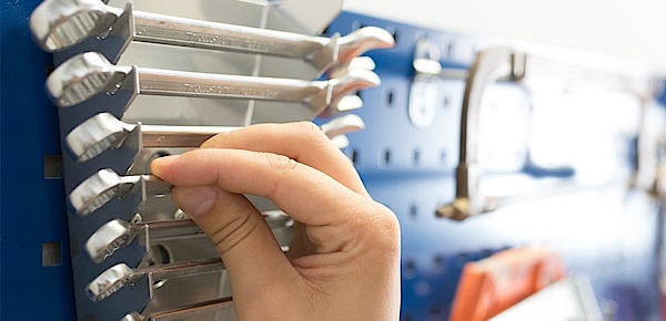 Werkstatt bei Elektro Deliano in Lichtenhaag