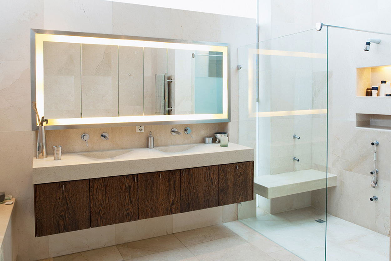 Badezimmerspiegel bei Elektro Deliano in Lichtenhaag